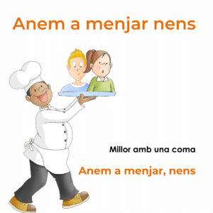 Anem a menjar nens